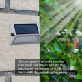 Outside Led Garden Solar Wall Mounted Lights